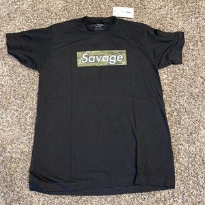 Fashion Nova Man NWT Savage T Shirt Size M